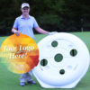 The Golf Target with custom graphics panel